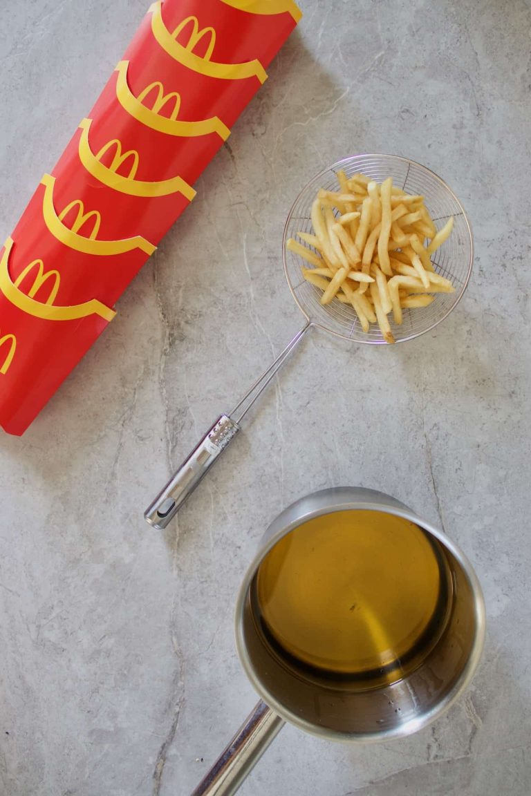 Deep Frying McDonald’s Fries