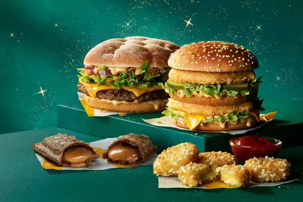 McDonald's Christmas menu