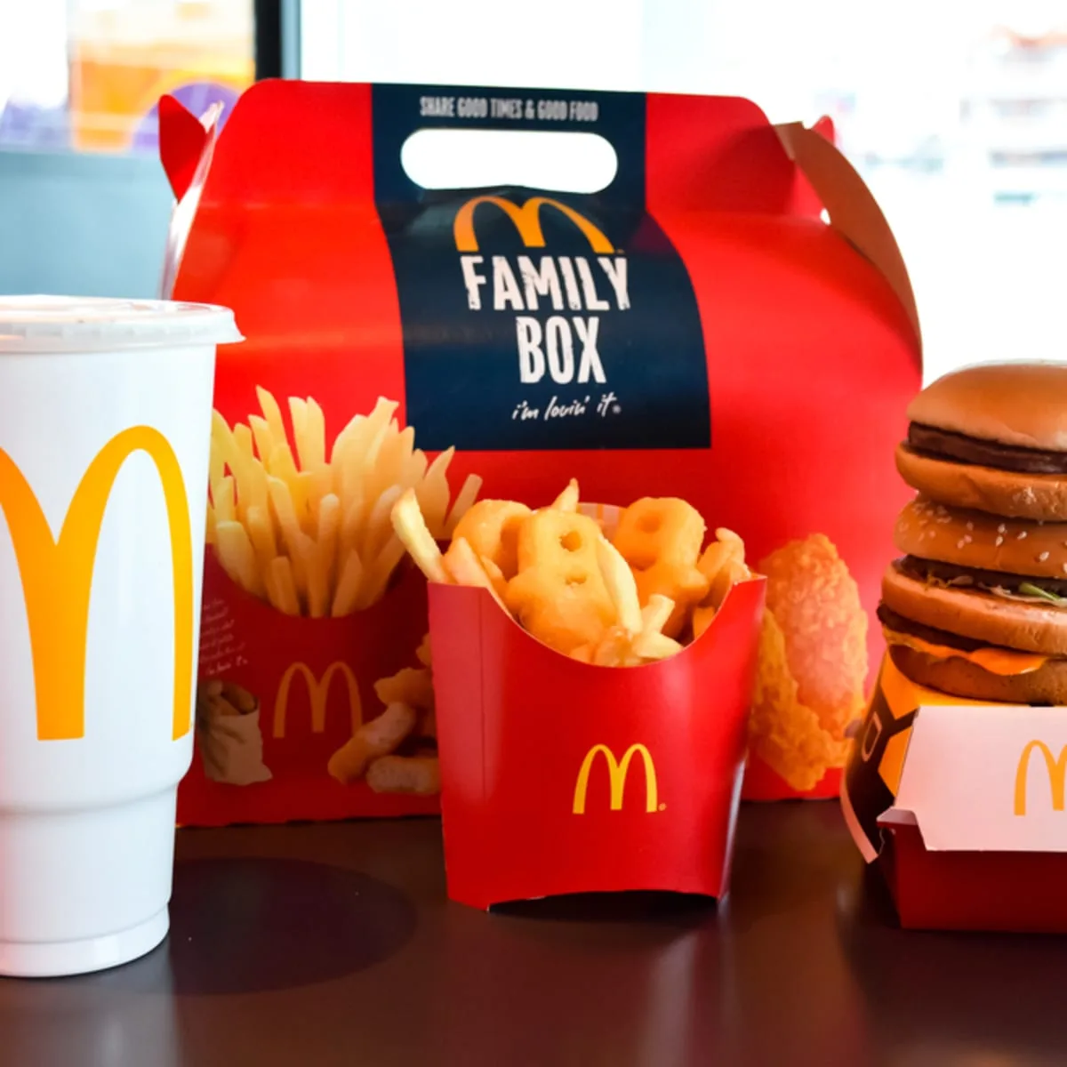 McDonald's family box